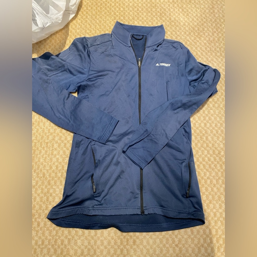 Adidas terrex small blue full zip